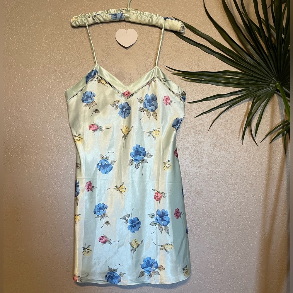 Vintage Satin Slip Nightgown